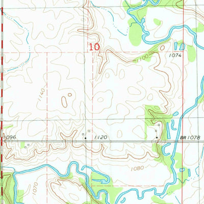 United States Geological Survey Wightman, IA (1980, 24000-Scale) digital map