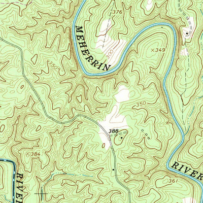United States Geological Survey Wightman, VA (1966, 24000-Scale) digital map