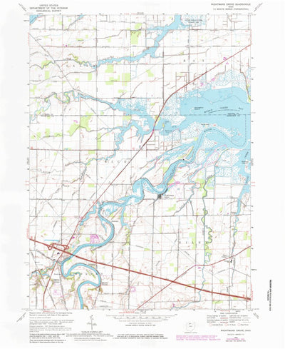United States Geological Survey Wightmans Grove, OH (1969, 24000-Scale) digital map