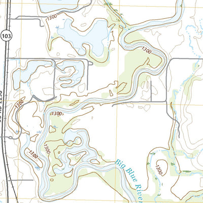 United States Geological Survey Wilber, NE (2021, 24000-Scale) digital map