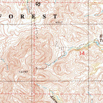 United States Geological Survey Wilbur Canyon, AZ (1996, 24000-Scale) digital map