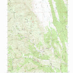 United States Geological Survey Wilbur Springs, CA (1991, 24000-Scale) digital map