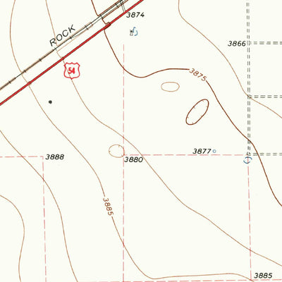United States Geological Survey Wilco NE, TX (1965, 24000-Scale) digital map