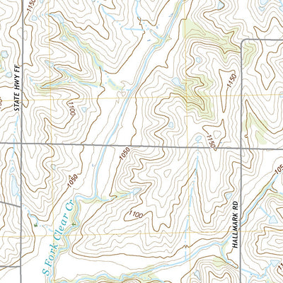 United States Geological Survey Wilcox, MO (2021, 24000-Scale) digital map