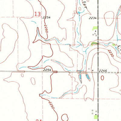 United States Geological Survey Wilcox, NE (1970, 24000-Scale) digital map