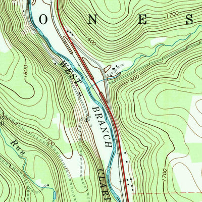 United States Geological Survey Wilcox, PA (1969, 24000-Scale) digital map