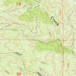 United States Geological Survey Wilcox Ridge, CA (1956, 24000-Scale) digital map