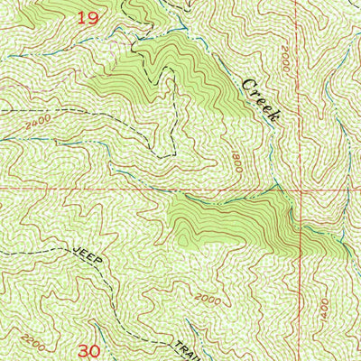 United States Geological Survey Wilcox Ridge, CA (1956, 24000-Scale) digital map