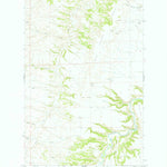 United States Geological Survey Wild Bill Flat West, MT (1978, 24000-Scale) digital map