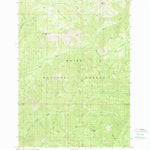United States Geological Survey Wild Buck Peak, ID (1988, 24000-Scale) digital map
