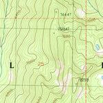 United States Geological Survey Wild Buck Peak, ID (1988, 24000-Scale) digital map