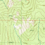 United States Geological Survey Wild Buck Peak, ID (1988, 24000-Scale) digital map