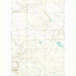 United States Geological Survey Wild Horse Butte, MT (1971, 24000-Scale) digital map