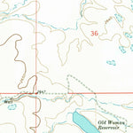 United States Geological Survey Wild Horse Butte, MT (1971, 24000-Scale) digital map