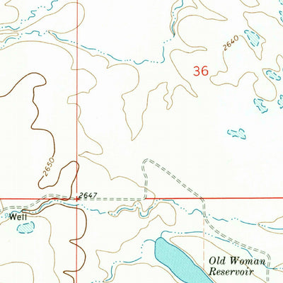 United States Geological Survey Wild Horse Butte, MT (1971, 24000-Scale) digital map