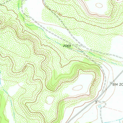 United States Geological Survey Wild Horse Canyon, TX (1969, 24000-Scale) digital map