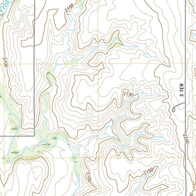 United States Geological Survey Wild Horse Creek, KS (2022, 24000-Scale) digital map
