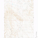 United States Geological Survey Wild Horse Flats, WY (1960, 24000-Scale) digital map