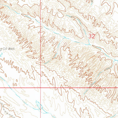 United States Geological Survey Wild Horse Flats, WY (1960, 24000-Scale) digital map