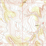 United States Geological Survey Wild Horse Hill, WY (1967, 24000-Scale) digital map