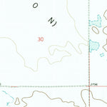 United States Geological Survey Wild Horse Lake East, MT (1972, 24000-Scale) digital map