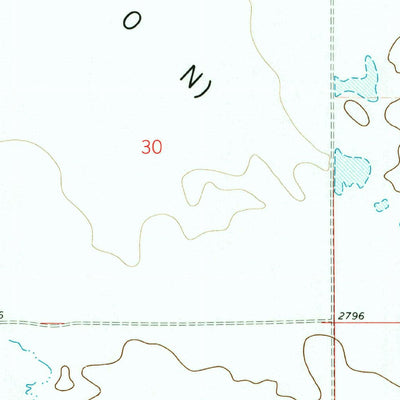 United States Geological Survey Wild Horse Lake East, MT (1972, 24000-Scale) digital map