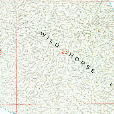 United States Geological Survey Wild Horse Lake East, MT (1972, 24000-Scale) digital map