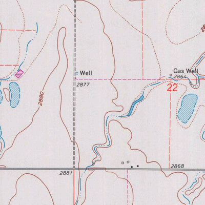 United States Geological Survey Wild Horse Lake, KS (1959, 24000-Scale) digital map