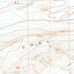 United States Geological Survey Wild Horse Mountain, WY (1953, 24000-Scale) digital map