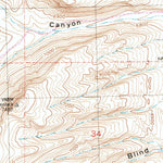 United States Geological Survey Wild Horse Mountain, WY (1953, 24000-Scale) digital map