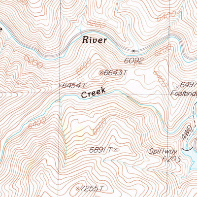 United States Geological Survey Wild Horse, NV (1986, 24000-Scale) digital map