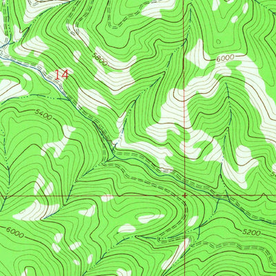 United States Geological Survey Wild Horse Parks, MT (1965, 24000-Scale) digital map
