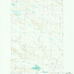 United States Geological Survey Wild Horse Reservoir, MT (1965, 24000-Scale) digital map