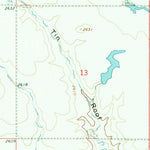 United States Geological Survey Wild Horse Reservoir, MT (1965, 24000-Scale) digital map