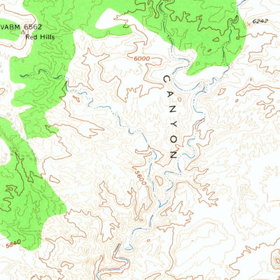 United States Geological Survey Wild Horse, UT (1952, 62500-Scale) digital map