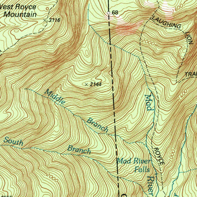 United States Geological Survey Wild River, NH-ME (1995, 24000-Scale) digital map