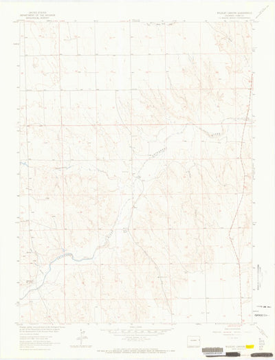 United States Geological Survey Wildcat Canyon, CO (1963, 24000-Scale) digital map