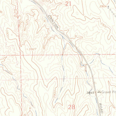 United States Geological Survey Wildcat Canyon, CO (1963, 24000-Scale) digital map