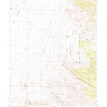 United States Geological Survey Wildcat Canyon, NV (1989, 24000-Scale) digital map