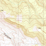 United States Geological Survey Wildcat Canyon, NV (1989, 24000-Scale) digital map