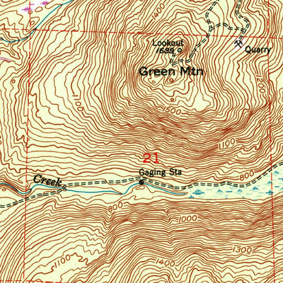 United States Geological Survey Wildcat Lake, WA (1953, 24000-Scale) digital map