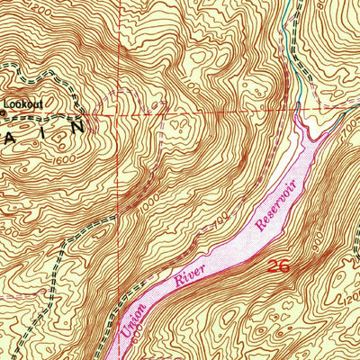 United States Geological Survey Wildcat Lake, WA (1953, 24000-Scale) digital map