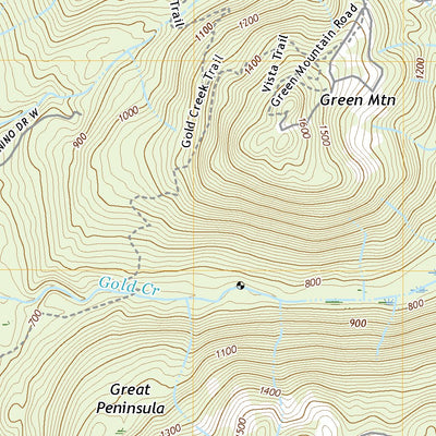 United States Geological Survey Wildcat Lake, WA (2020, 24000-Scale) digital map
