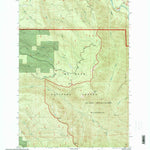 United States Geological Survey Wildcat Mountain, OR (1997, 24000-Scale) digital map