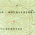 United States Geological Survey Wildcat Mountain, OR (1997, 24000-Scale) digital map