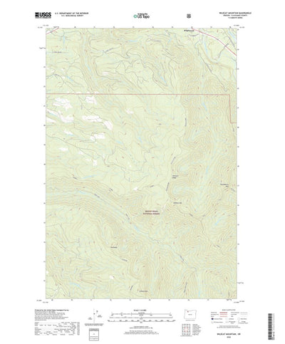 United States Geological Survey Wildcat Mountain, OR (2020, 24000-Scale) digital map