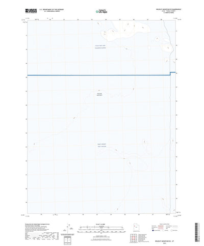 United States Geological Survey Wildcat Mountain SE, UT (2023, 24000-Scale) digital map