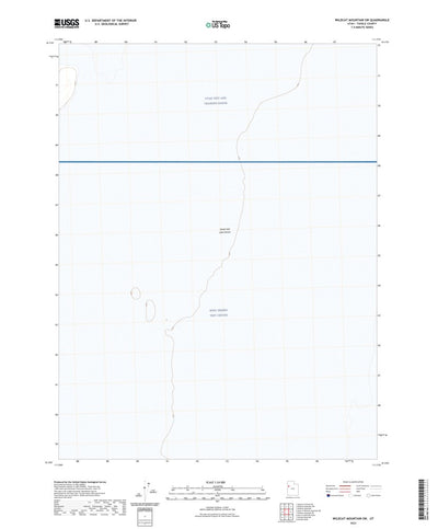 United States Geological Survey Wildcat Mountain SW, UT (2023, 24000-Scale) digital map