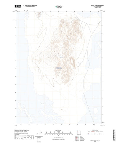 United States Geological Survey Wildcat Mountain, UT (2023, 24000-Scale) digital map