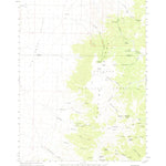 United States Geological Survey Wildcat Peak, NV (1960, 62500-Scale) digital map